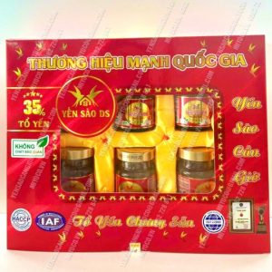 HỘP QUÀ YẾN 6 HŨ - HỘP QUÀ YẾN SANG TRỌNG