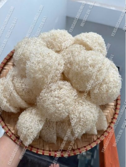 Yến vụn + xơ mướp tận xưởng rẻ - 50gr - Ảnh 3