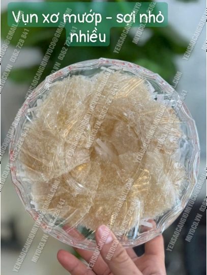 Yến vụn + xơ mướp tận xưởng rẻ - 50gr