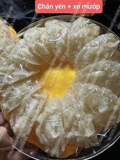 YẾN VỤN XƠ CHÂN TINH CHẾ SẠCH