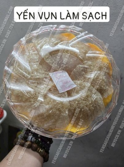 Yến vụn + xơ mướp tận xưởng rẻ - 50gr - Ảnh 2