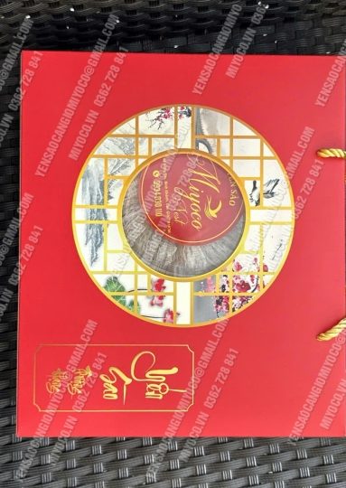 Hộp quà yến Nguyên tổ rút lông - CAO CẤP SANG TRỌNG - Ảnh 4