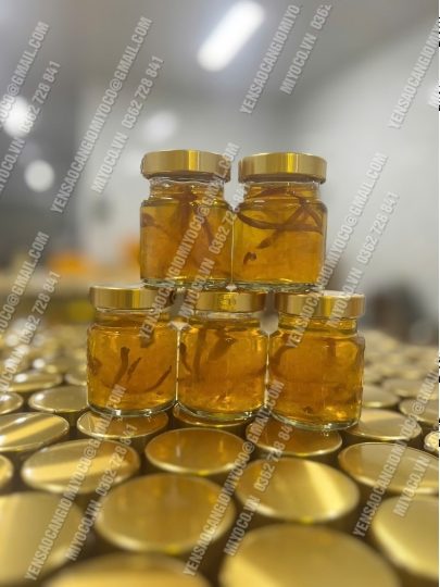 Yến hũ Đông Trùng 40% sợi yến Cần Giờ