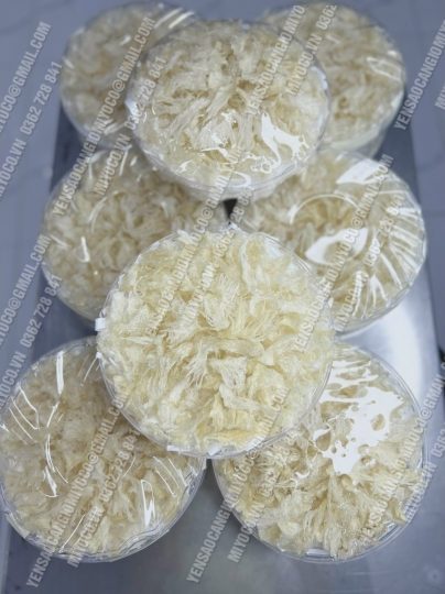 Chân yến sạch rìa nhỏ